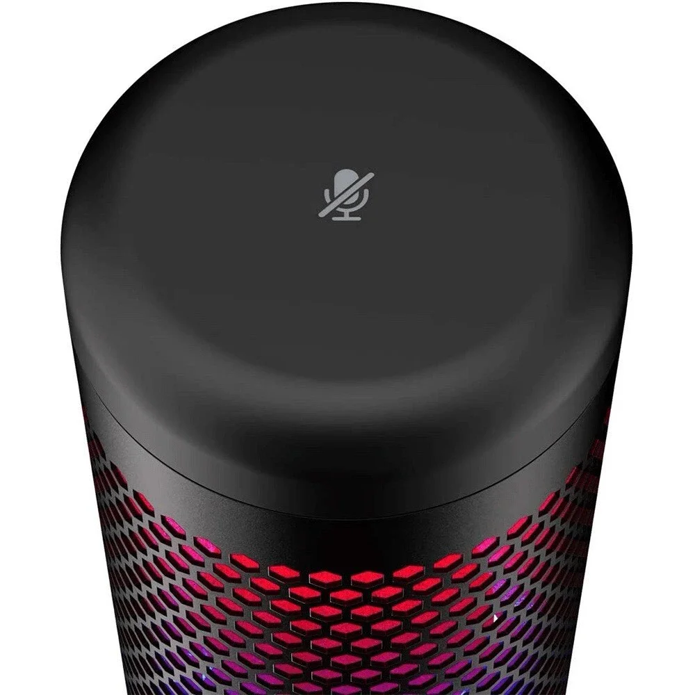 HyperX QuadCast S RGB USB Condenser Microphone - Black (HMIQ1S-XX-RG/G)